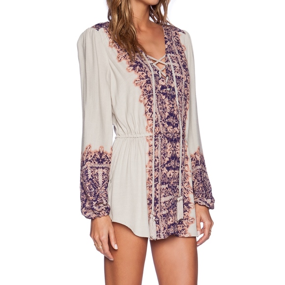 Free People Wildest Moments Tunic in Tea Combo - Picture 3 of 7